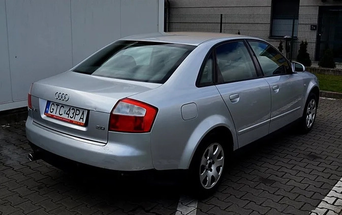 Audi A4 cena 9900 przebieg: 295000, rok produkcji 2000 z Sośnicowice małe 106